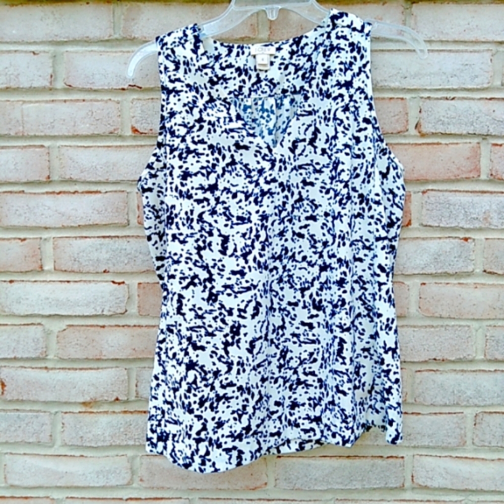 J Crew | sleeveless top size 4